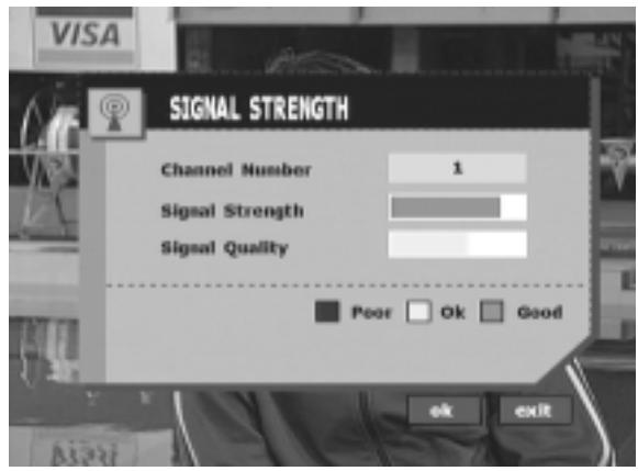 ALPINE TUE-T200DVB - Signal Strength - 1