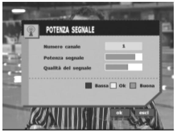 ALPINE TUE-T200DVB - Potenza segnale - 1