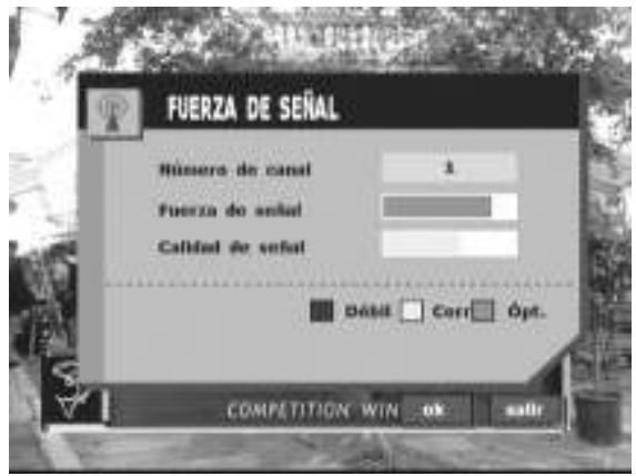 ALPINE TUE-T200DVB - Euerza de senal - 1