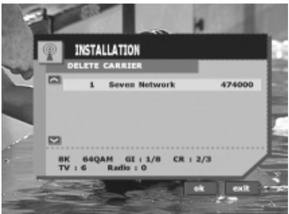 ALPINE TUE-T200DVB - Entering sub-menus - 7