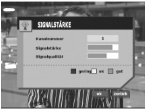 ALPINE TUE-T200DVB - Signalstarke - 1
