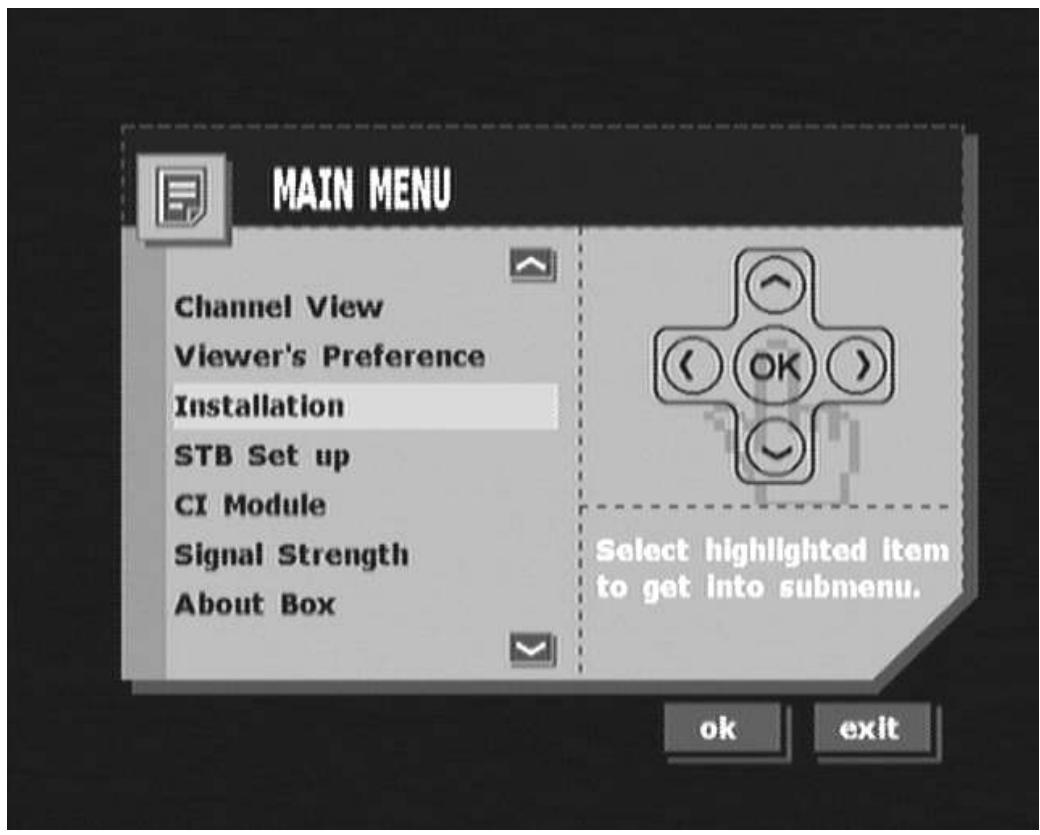 ALPINE TUE-T200DVB - Entering sub-menus - 1