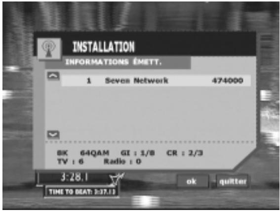 ALPINE TUE-T200DVB - Utilisation des sous-menus - 6