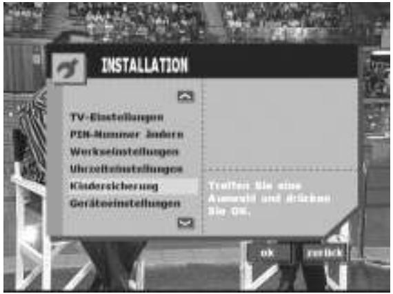 ALPINE TUE-T200DVB - Aufrufen der Untermenüs - 13