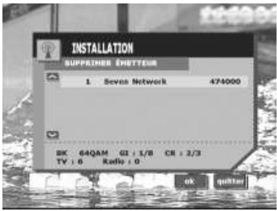 ALPINE TUE-T200DVB - Utilisation des sous-menus - 7