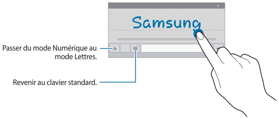 SAMSUNG GALAXY TAB A - Utiliser les fonctions supplémentaires du clavier - 2