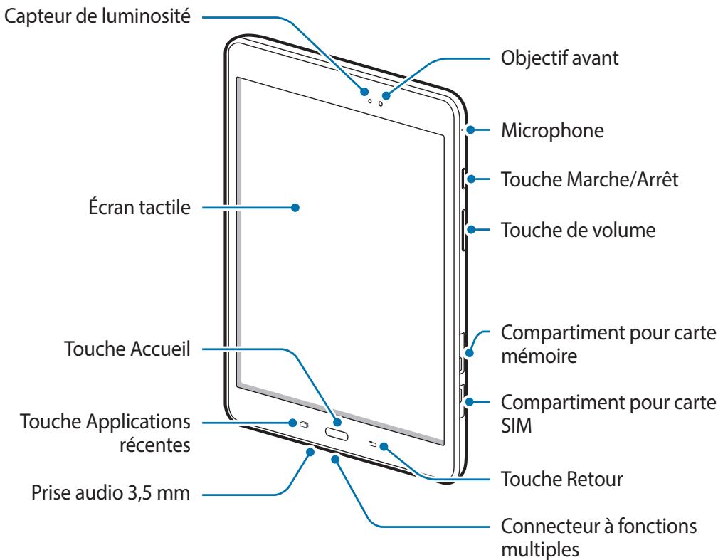SAMSUNG GALAXY TAB A - Présentation de l'appareil - 1