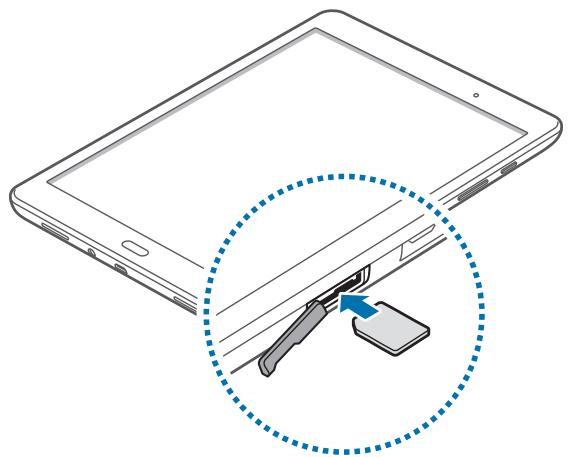SAMSUNG GALAXY TAB A - Installer la carte SIM ou USIM - 2