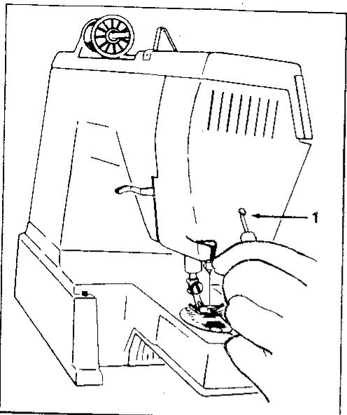 SINGER RUBY 9453 - REEMPLACEMENT DE L'AMPOULE - 1