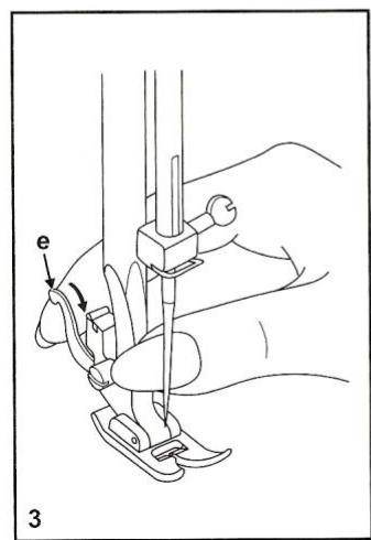 SINGER SMART 2 - Réglage de la pression du pied-preseur - 3