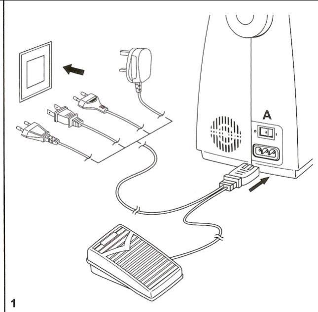SINGER SMART 2 - Installation de la tablette de couture amovible - 1