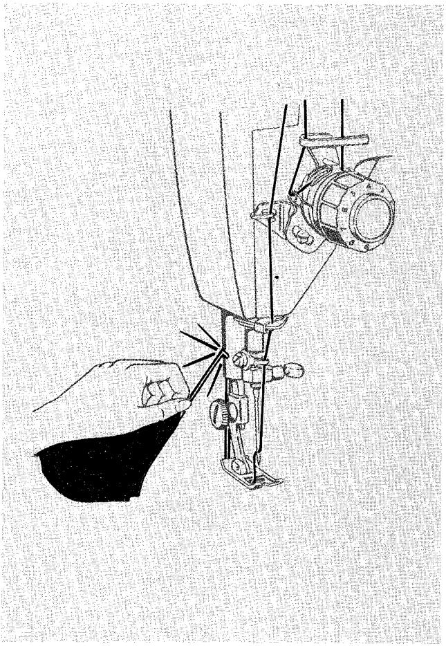 SINGER 720 - ENDING A SEAM - 2