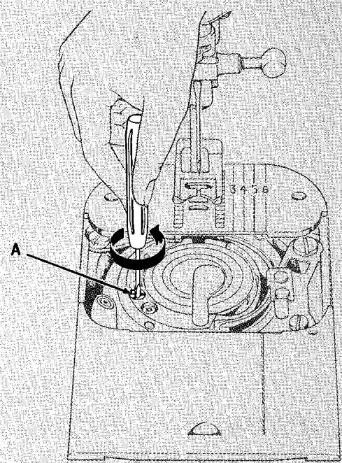 SINGER 720 - REGULATING NEEDLE THREAD TENSION - 3