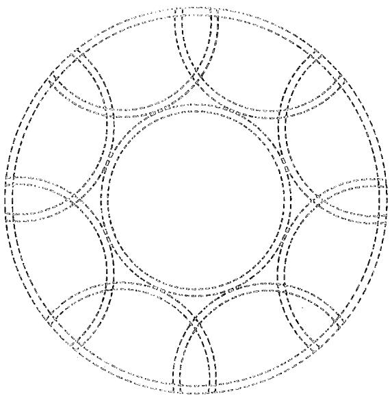 SINGER 720 - TWIN-NEEDLE CIRCULAR DESIGNS - 1
