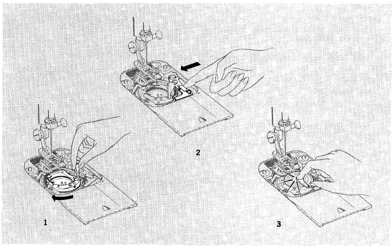 SINGER 720 - Replacing the Bobbin Case - 1