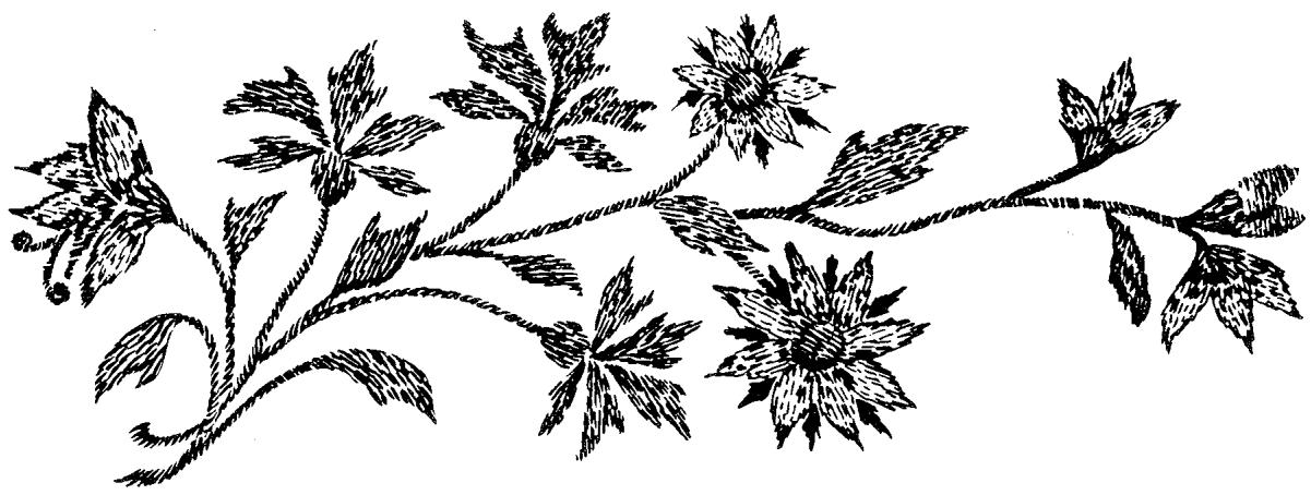 SINGER 720 - flower embroidery - 1