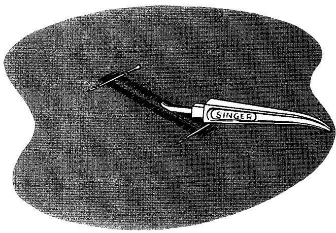 SINGER 720 - BUTTONHOLE MARKING AND MEASURING GAUGE - 2