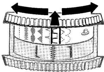 SINGER 720 - Setting Stitch Pattern Selector - 1