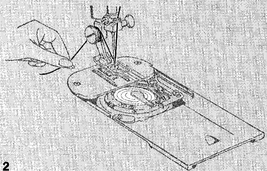 SINGER 720 - Threading Needle with Built-in Needle Threader - 4