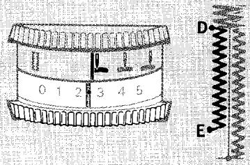 SINGER 720 - Buttonhole stitch width: - 10