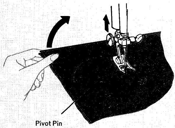 SINGER 720 - To stitch a scallop - 6