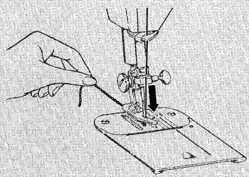 SINGER 720 - RELEASING THE CHAIN FROM THE MACHINE - 3
