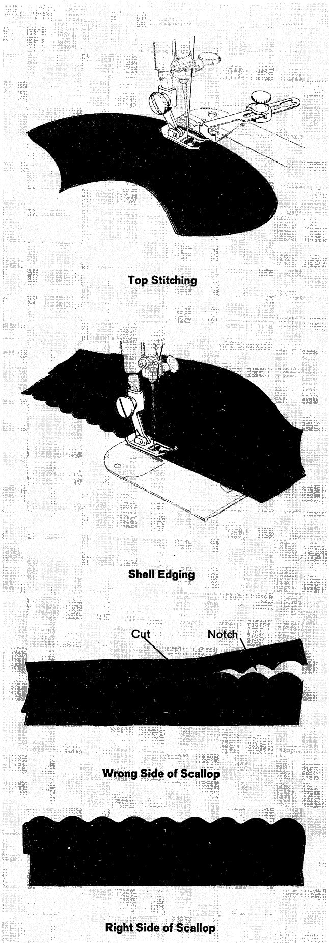 SINGER 720 - Darning with the Darning and Embroidery Foot - 3