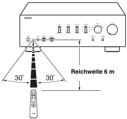 YAMAHA A-S700 - Verwenden der Fernbedienung - 1