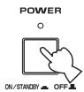 YAMAHA A-S700 - När du har lyssnat fardigt, trycker du på POWER på frontpanelen for att stänga av enheten. - 1