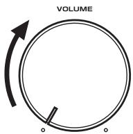 YAMAHA A-S700 - Ruotare VOLUME sul pannello anteriore (oppure premere VOL +/- sul telecomando) per regolare il livello di uscita del suono. - 1