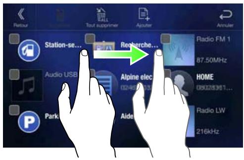 ALPINE X701D-A4, X701D-A5, X701D-Q5 - Glisser-déplacer - 1