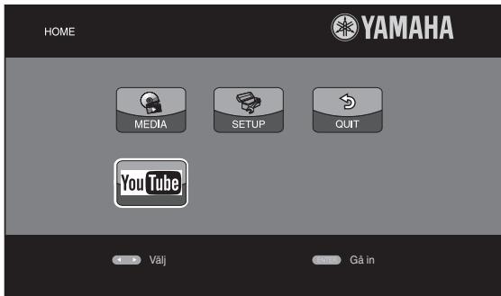 YAMAHA BD-A1010, BD-A1020 - SPELA UPP VIDEO FRÁN YouTube™ - 1