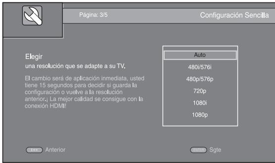 YAMAHA BD-A1010,  BD-A1020 - - Configuración con el Asistente inicial/Configuración Sencilla - 3