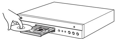 YAMAHA BD-A1010,  BD-A1020 - Caricamento di un disco - 1