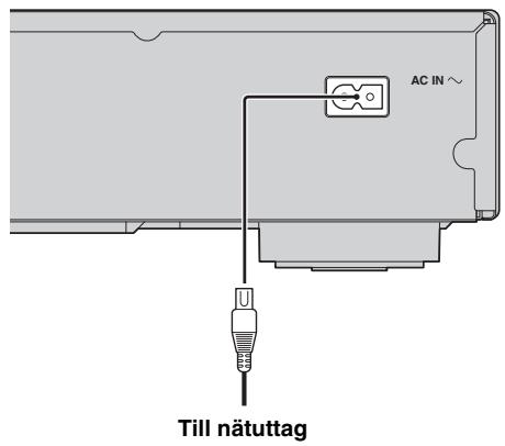 YAMAHA BD-S677 NOIR,  BD-S677,  BDS 677 - ■ Ansluta nätkabeln - 1