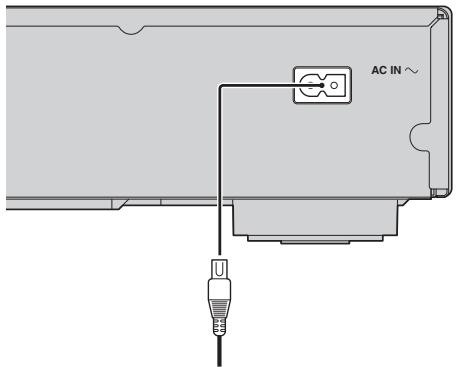 YAMAHA BD-S677 NOIR,  BD-S677,  BDS 677 - ■ Collegamento del cavo di alimentazione - 1