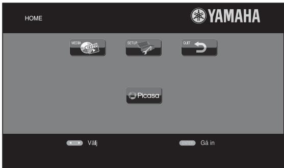 YAMAHA BDA1020 - Spela upp foton是从 Picasa™ Web Album - 1