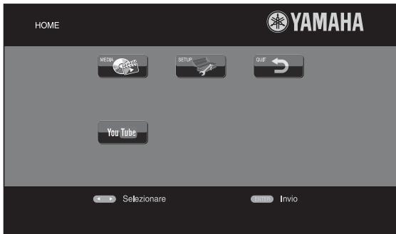 YAMAHA BDA1020 - Riproduzione di video da YouTube™ - 1