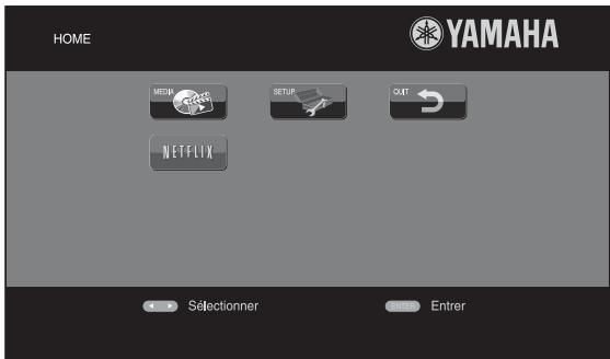YAMAHA BDA1020 - Lancement de Netflix - 1