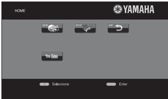 YAMAHA BDA1020 - Reproducción de videos de YouTube™ - 1