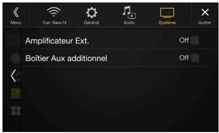 ALPINE X901D-G6, X901D-DU - Réglage système - 1