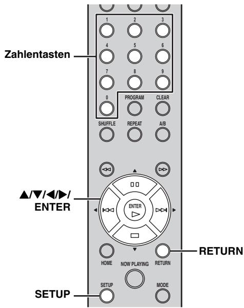 YAMAHA CD-N500, CDN500 - Bedienung über die Fernbedienung - 1