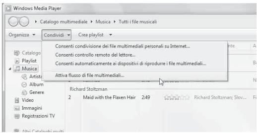 YAMAHA CD-N500, CDN500 - Se si utilizes Windows Media Player 12 (su Windows 7) - 1