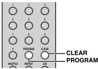 YAMAHA CD-N500, CDN500 - Pulse PROGRAM en el mando a distancia con la reproduccion parada. - 1