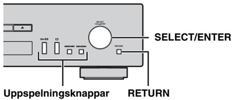YAMAHA CD-N500, CDN500 - Använd foljande kontroller für att använda önskade Funktioner. - 1