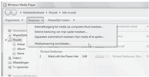 YAMAHA CD-N500, CDN500 - Bij gebruik van Windows Media Player 12 (Windows 7) - 1