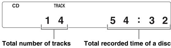 YAMAHA CDS700, CD-S700 - Display information in step 2 - 1