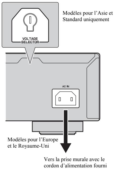 YAMAHA CDS700, CD-S700 - Lors de l'utilisation de la borne digital OUT (coaxial) de cet appareil ( ③ ) - 1