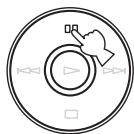 YAMAHA CDS700, CD-S700 - Pausing playback - 1