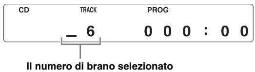 YAMAHA CDS700, CD-S700 - Programmare un brano desiderato, premendo sul tastingo numero corrispondente e ENTER. - 2